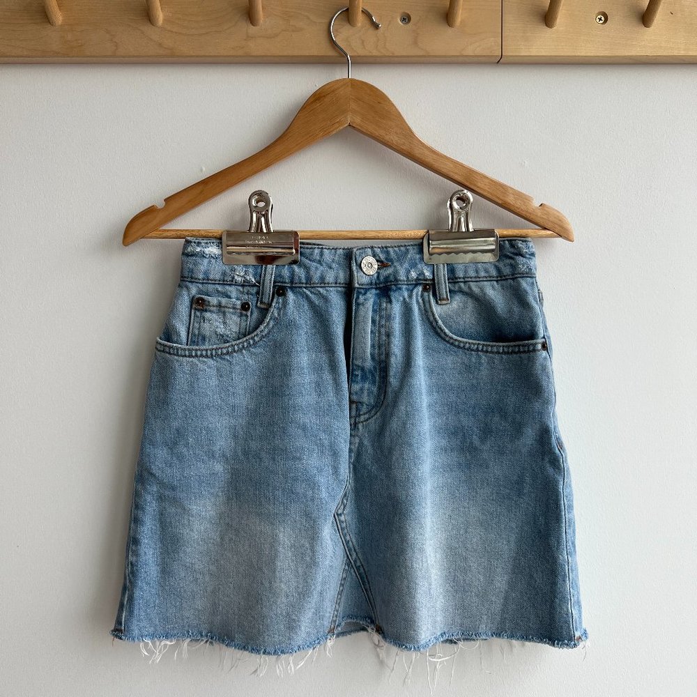 Denim Mini Skirt - Urban Outfitters BDG